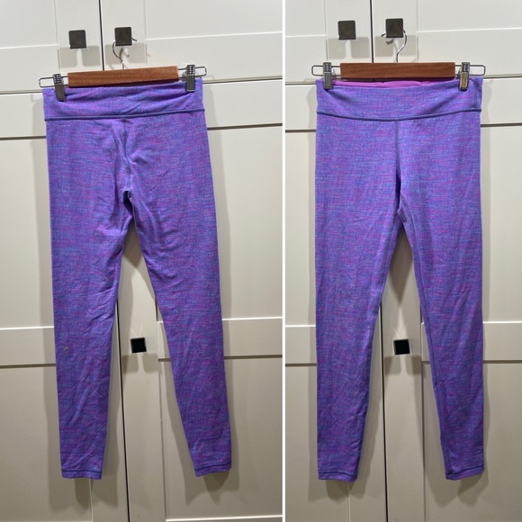 Lululemon Ivivva Rhythmic Space Dye Leggings size 14-Girls - Picture 2 of 9